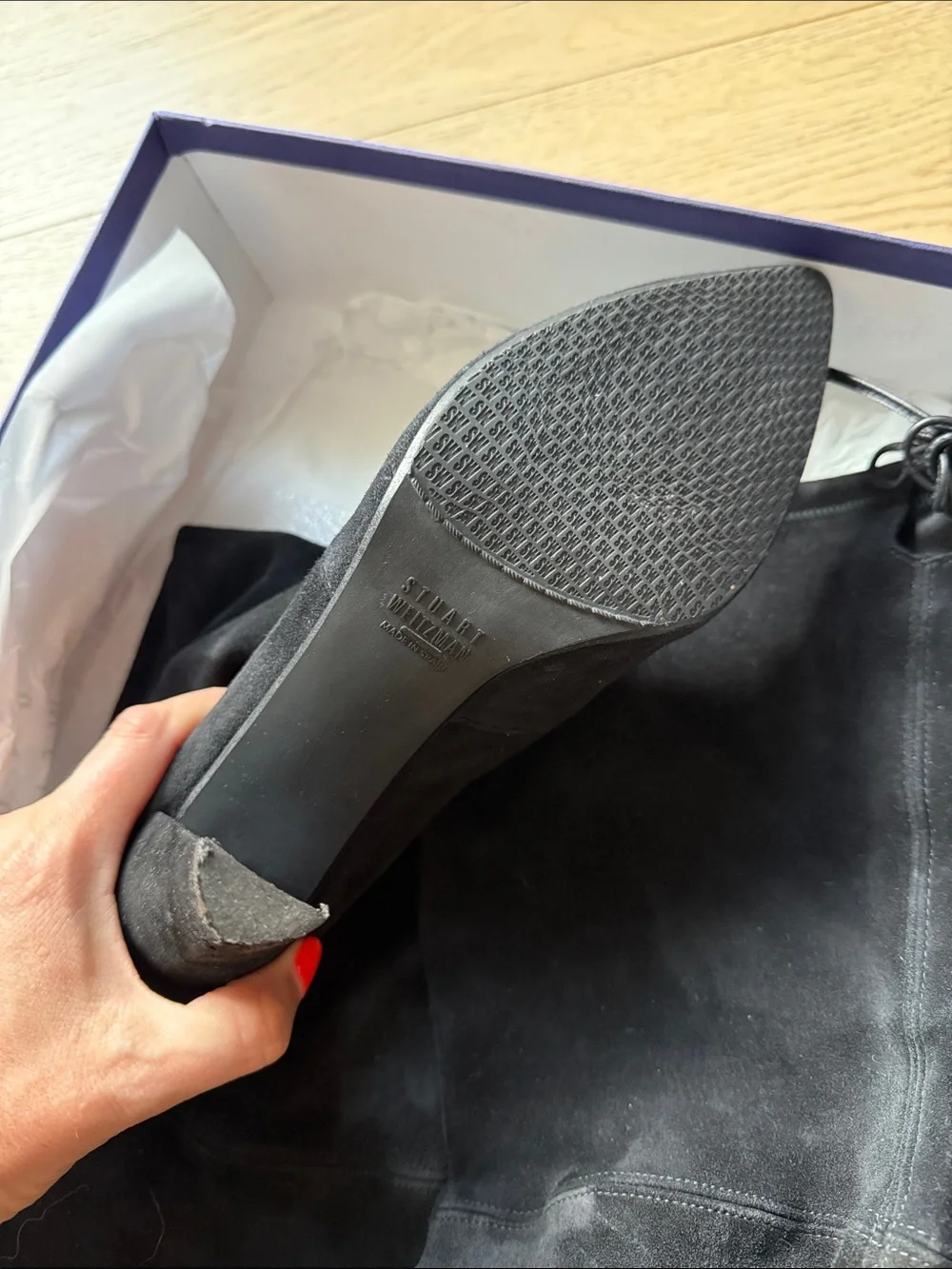 Stuart Weitzman Highstreet boots
